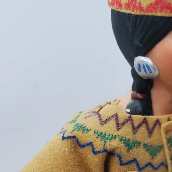 Avon Porcelain Figurine International Collection Tasime Native American Indian - Picture 8 of 15